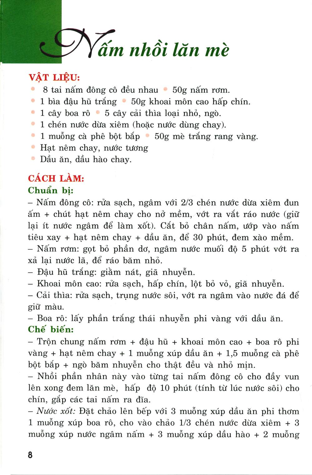 Món Chay Đãi Khách
