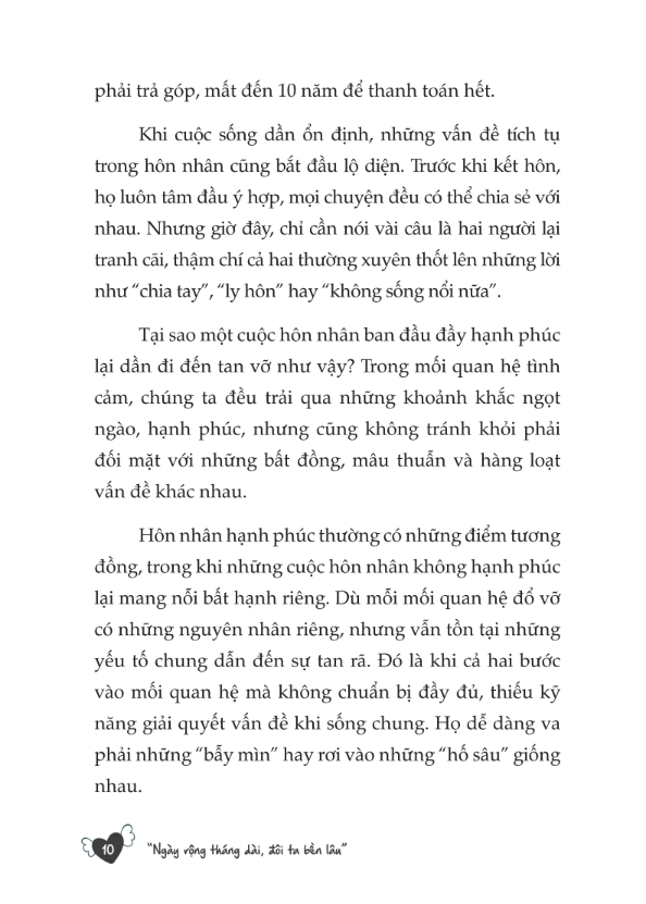 Sách - Ngày Rộng Tháng Dài - Đôi Ta Bền Lâu