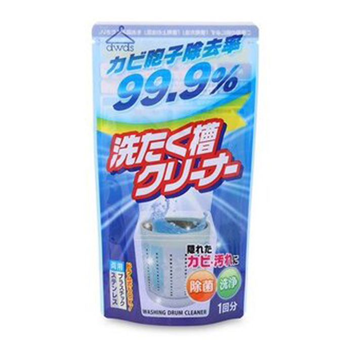 Bột Rocket Soap làm sạch lồng máy giặt  CỰC MẠNH giúp loại bỏ đến 99,9% bào tử mốc - Hàng nội địa Nhật Bản