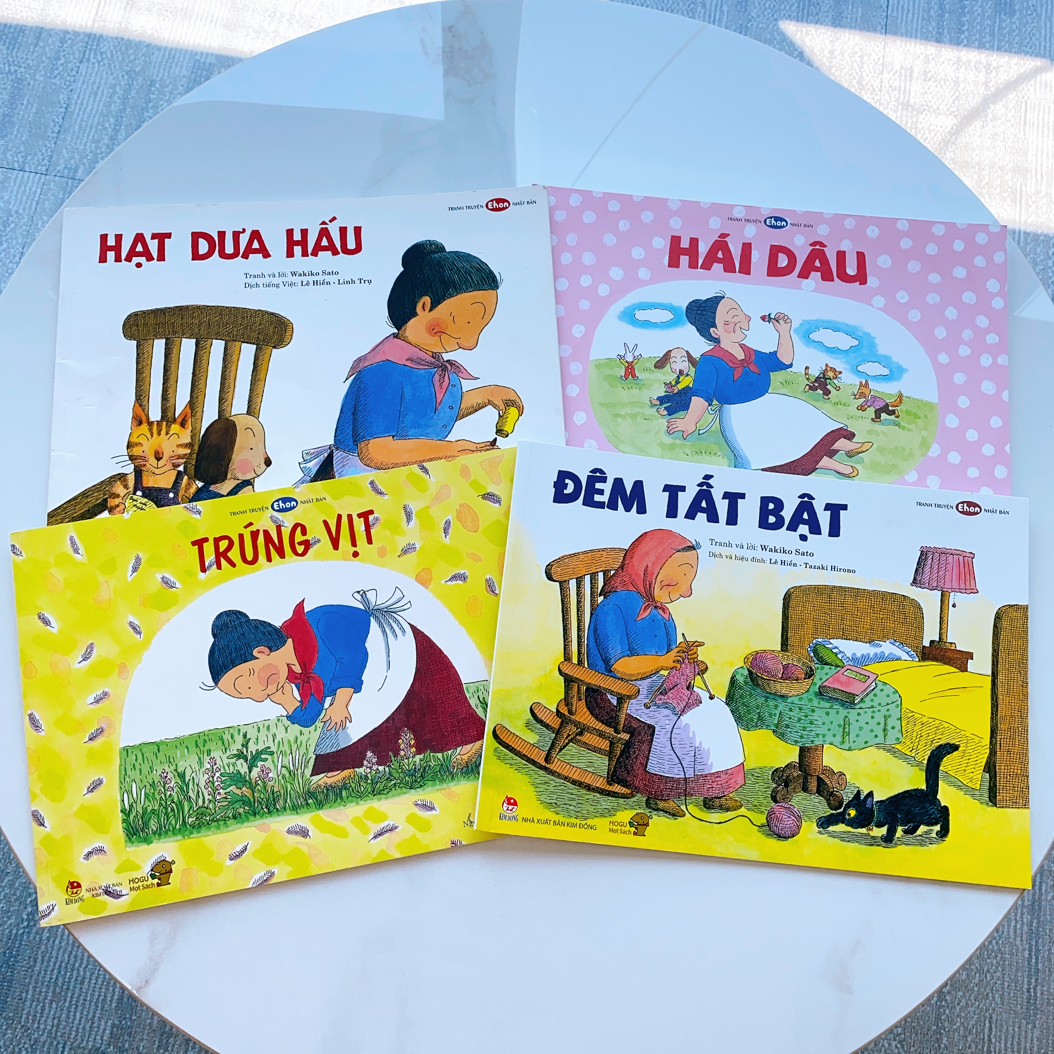 Sách cho bé từ 3 tuổi - Bộ 4 cuốn Bà Baba giúp trẻ tự tin vào bản thân (Ehon Nhật Bản)