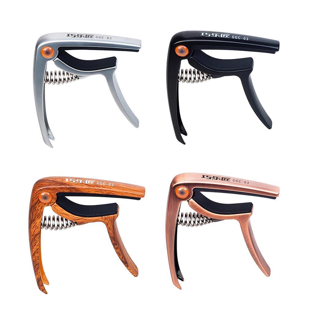 Zinc Alloy Guitar Capo Tuner  Quick Change Key Clamp