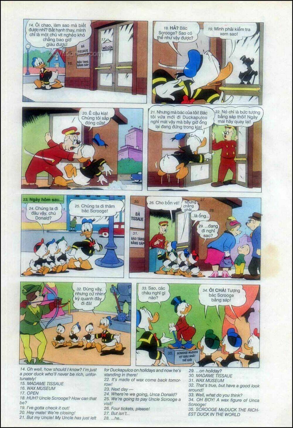 donald và bạn hữu chapter 75 5