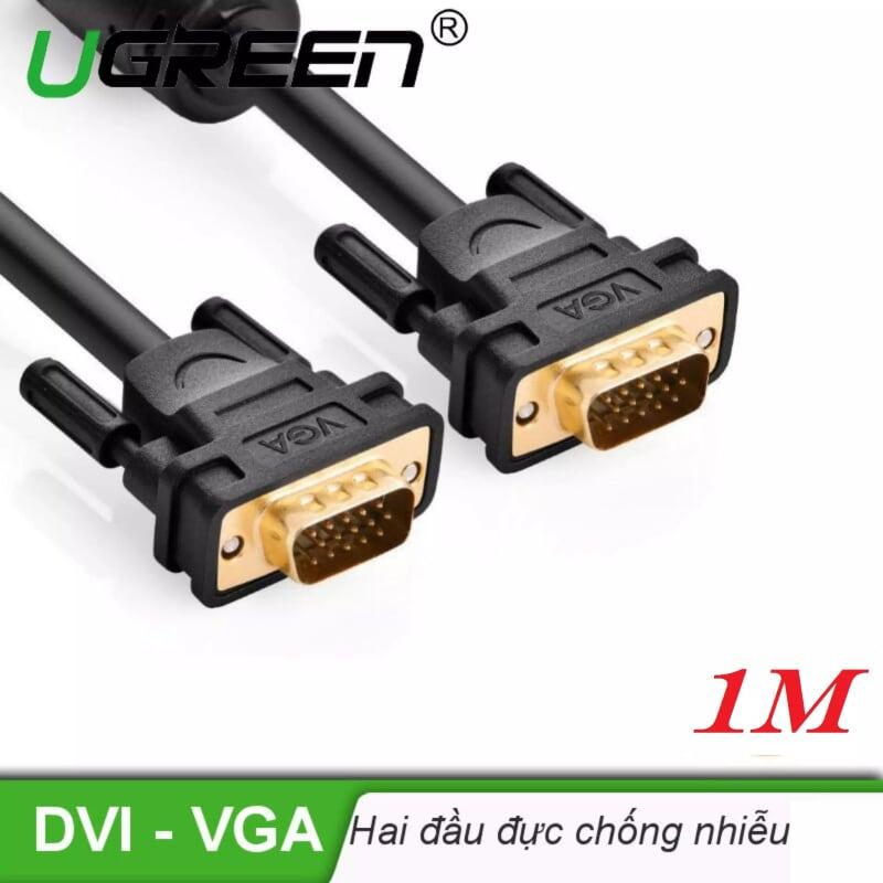 Ugreen UG11673VG101TK 1M màu Đen Cáp tín hiệu 2 đầu VGA - HÀNG CHÍNH HÃNG