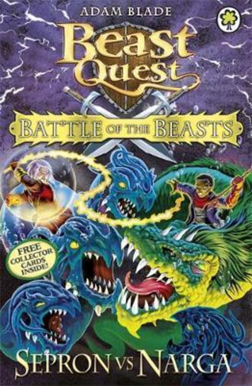 Sách - Battle of the Beasts Sepron vs Narga : Book 3 by Adam Blade