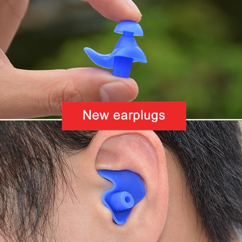 Silicone Earplugs Soft Waterproof Earplug Dust-Proof Ear Environmental Sport Plugs Diving Swimming Pool Water Sports Accessories