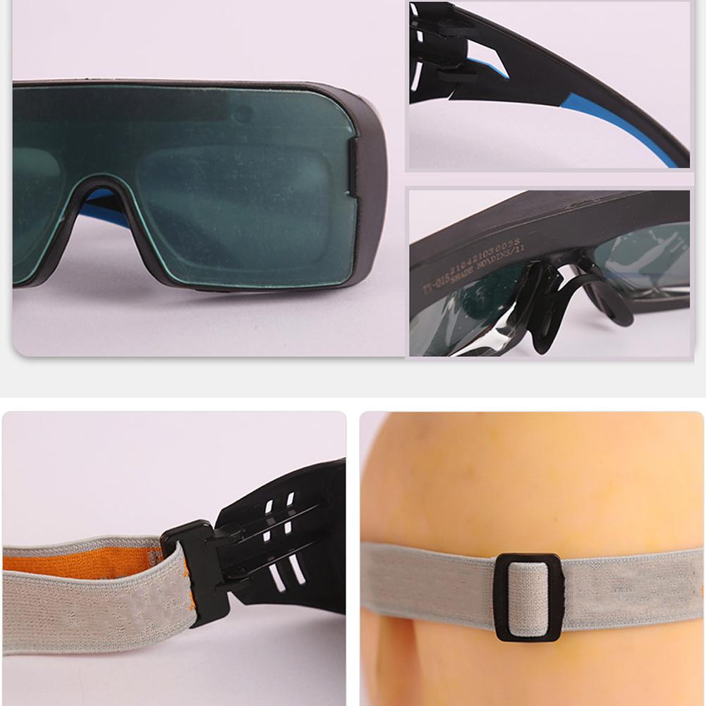 Solar Power Auto Darkening Welding Glasses Safety Protective Welders Glasses Argon Arc Welding Electric Welding Glasses Practical Welding Glasses Utility Welding Tools
