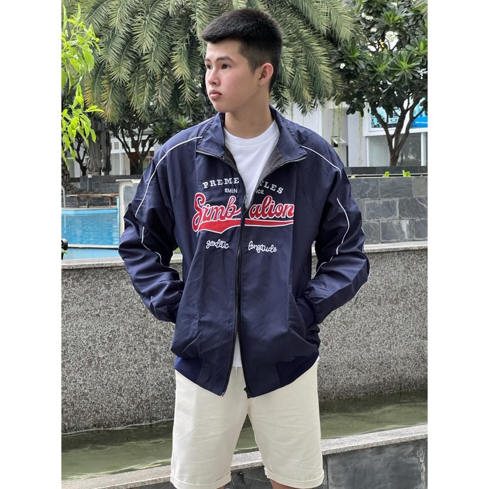 Áo khoác SIMBALION jacket dù 2 lớp unisex nam nữ _Unisex