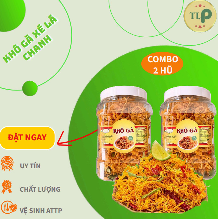 Khô Gà Xé Lá Chanh đặc biệt