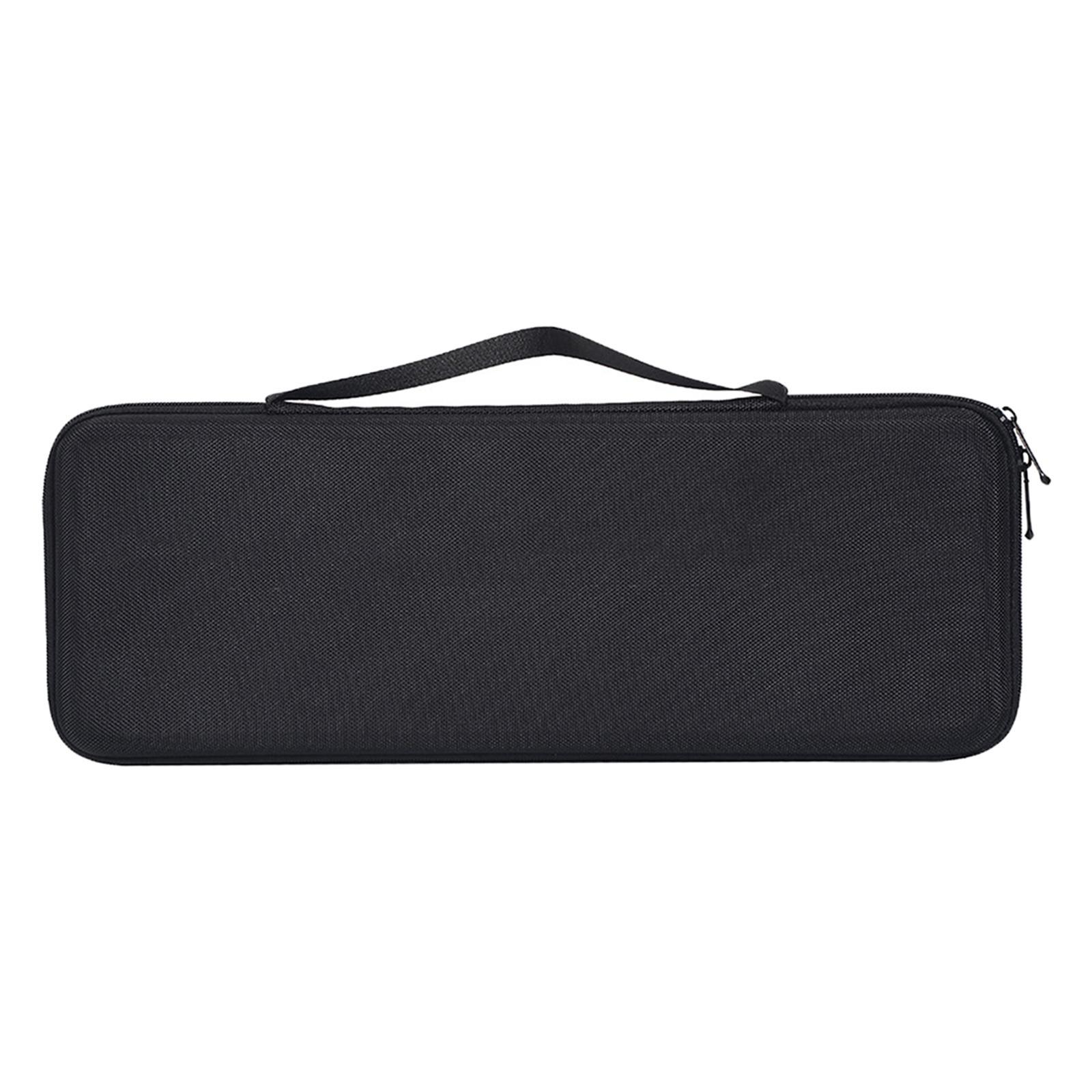 Keyboard Storage Bag, Handheld Carrying Case Waterproof Shockproof Simple Nylon Storage Shell for Logitech Bluetooth Mechanical Keyboard