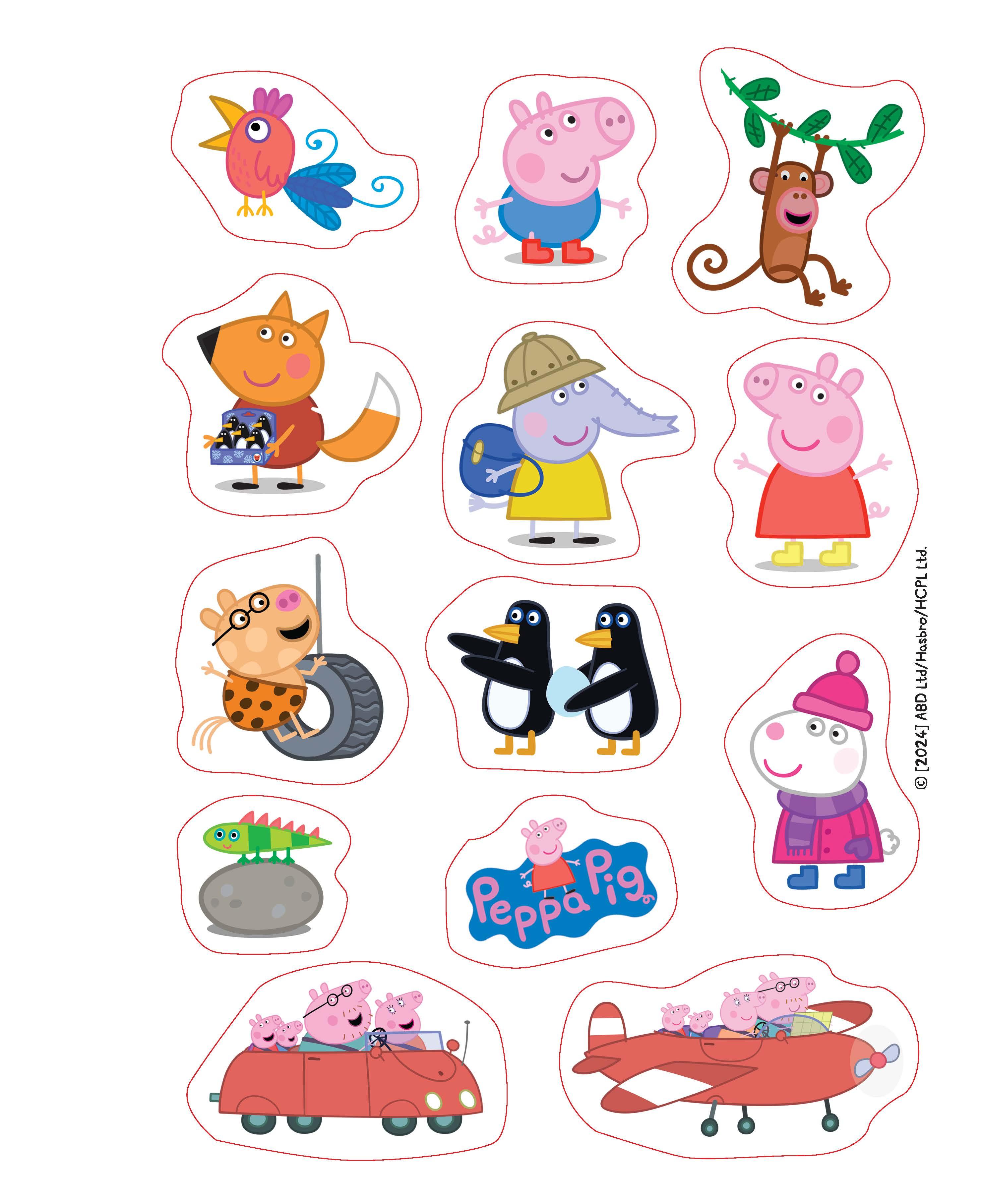 Sách - Peppa Pig - Around The World With Peppa - Cùng Peppa Du Lịch Vòng Quanh Thế Giới - Song Ngữ Anh-Việt