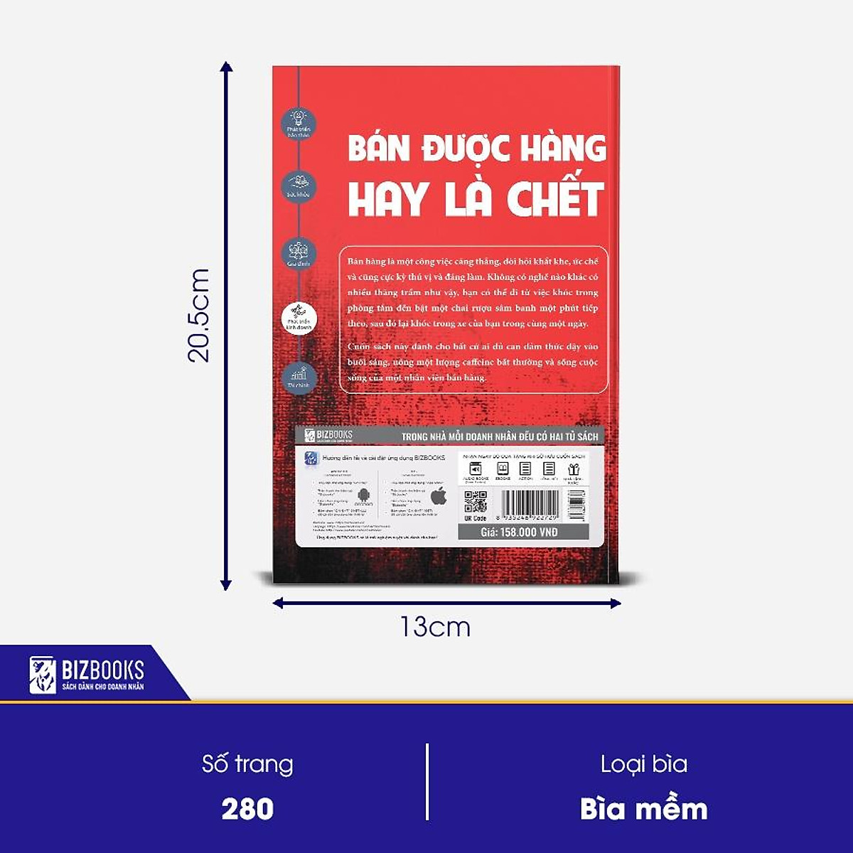 BIZBOOKS - Sách Bán Được Hàng Hay Là Chết: Cẩm Nang Sinh Tồn Trong Bán Hàng - MinhAnBooks