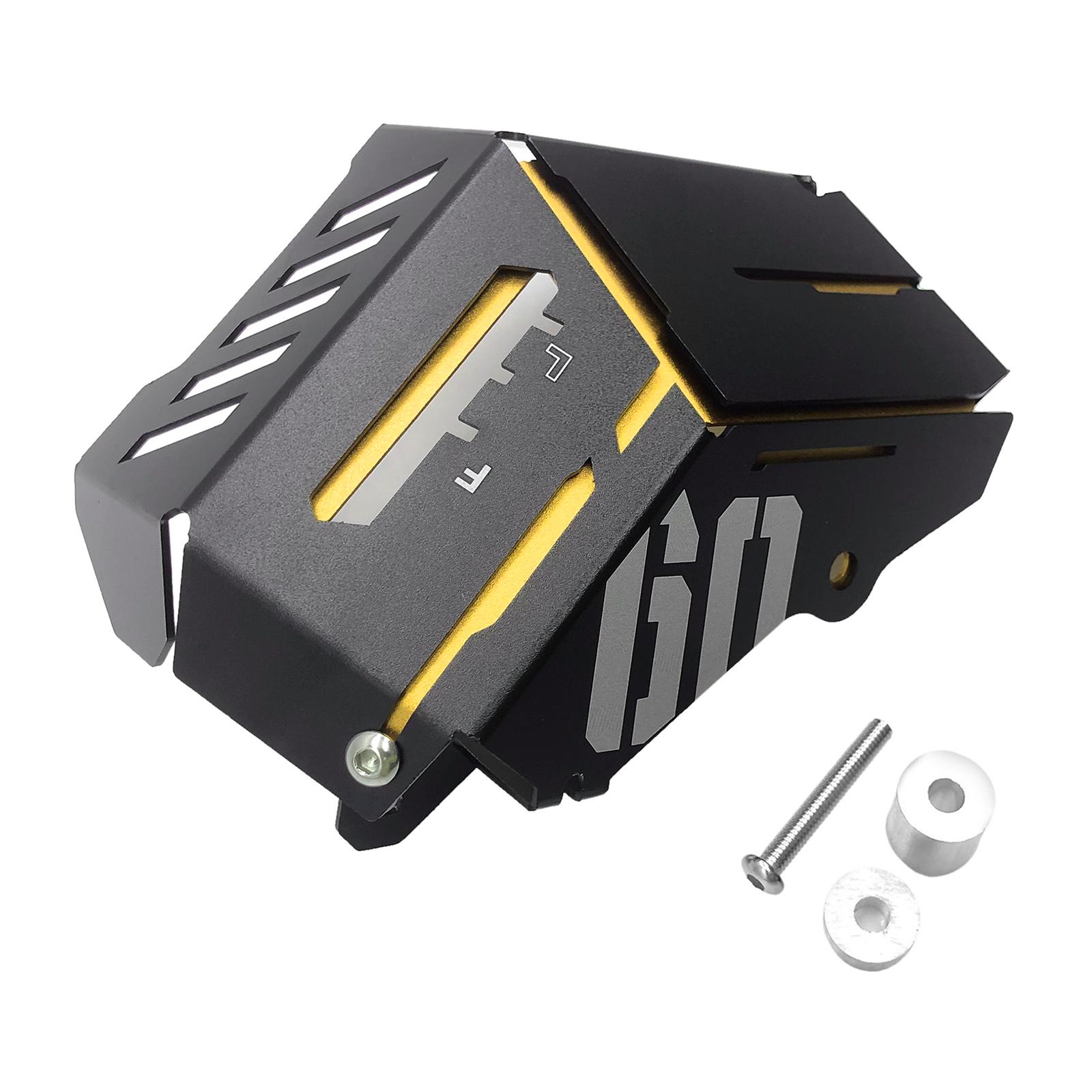 Water Coolant Reservoir Tank Guard for Yamaha MT-09 MT09 FZ-09 FZ09 Black