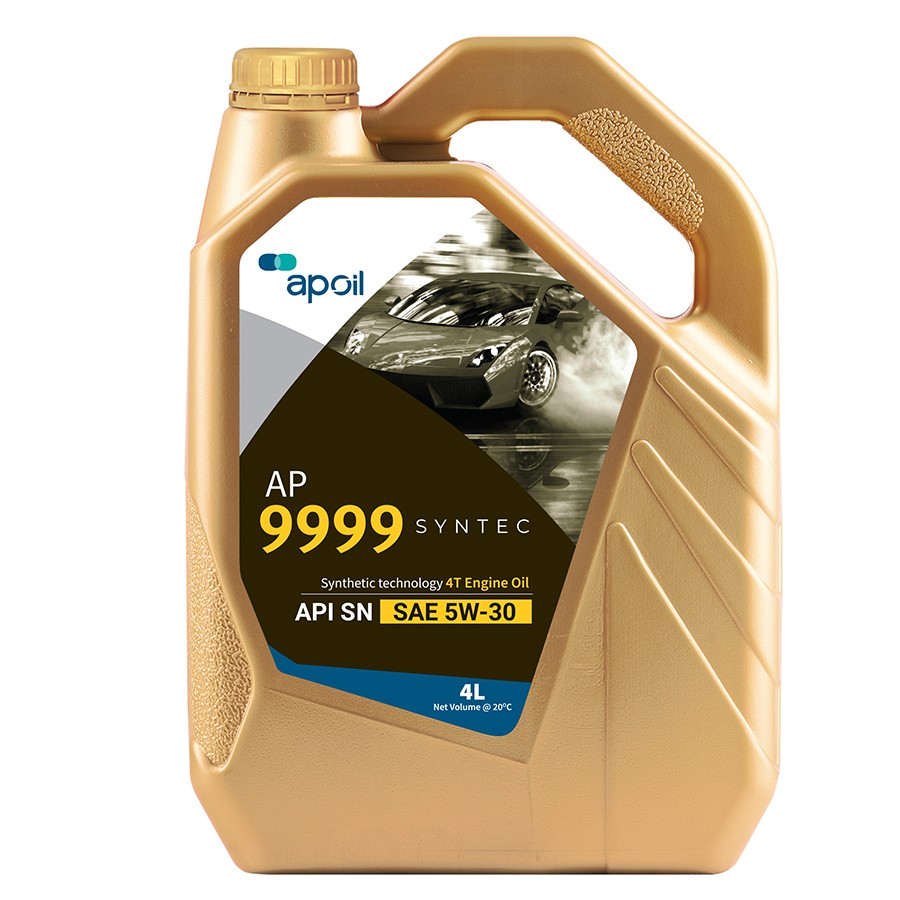 Dầu nhớt ô tô tổng hợp toàn phần APOIL 9999 API SN l 5W-30 l  ACEA A3/B4