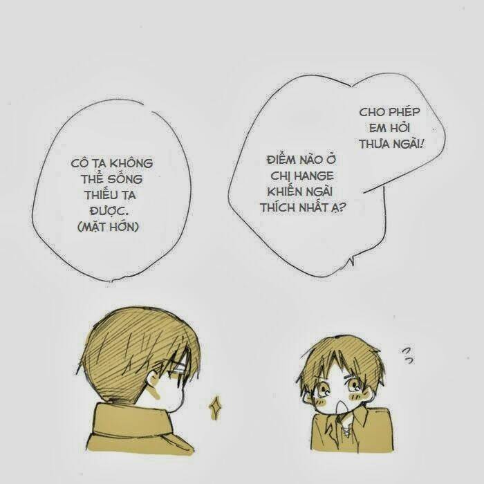 tấn công người khổng lồ - doujinshi levihan chapter 17 6