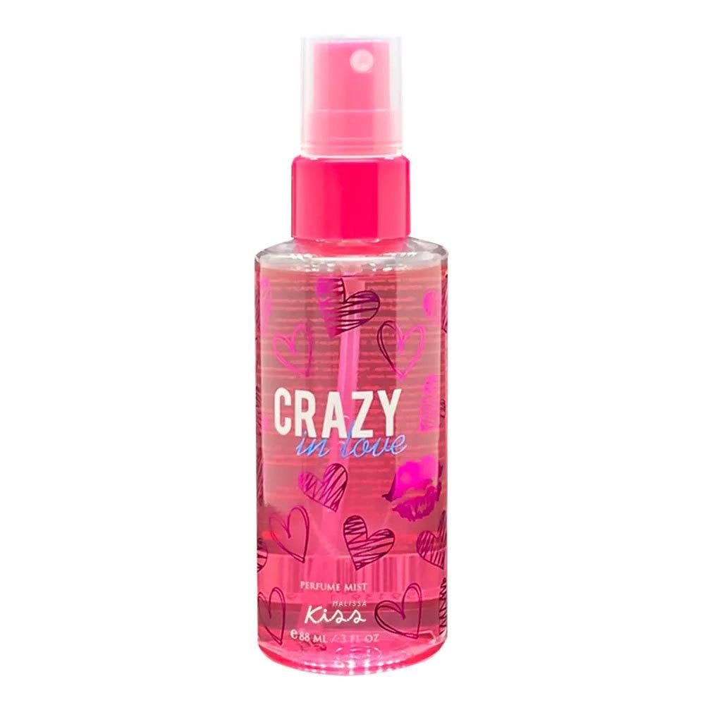 Xịt Thơm Toàn Thân Malissa Kiss Perfume Mist Crazy in Love Hương Trái Cây và Hương Hoa 88ml