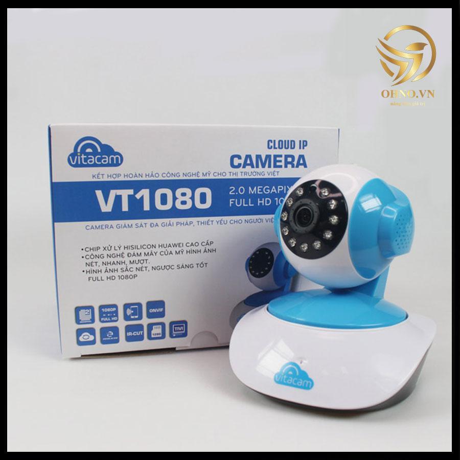 Camera IP Wifi Vitacam VT1080  chống trộm 2.0Mpx Full HD hàng chính hãng