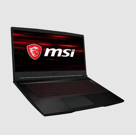 Laptop MSI Gaming GF63 11UC-443VN (i5-11400H Gen 11Th | 8GB DDR4 | SSD 512GB PCle | VGA RTX3050 Max-Q 4GB | 15.6 FHD IPS | Win10|Black) - Hàng Chính Hãng