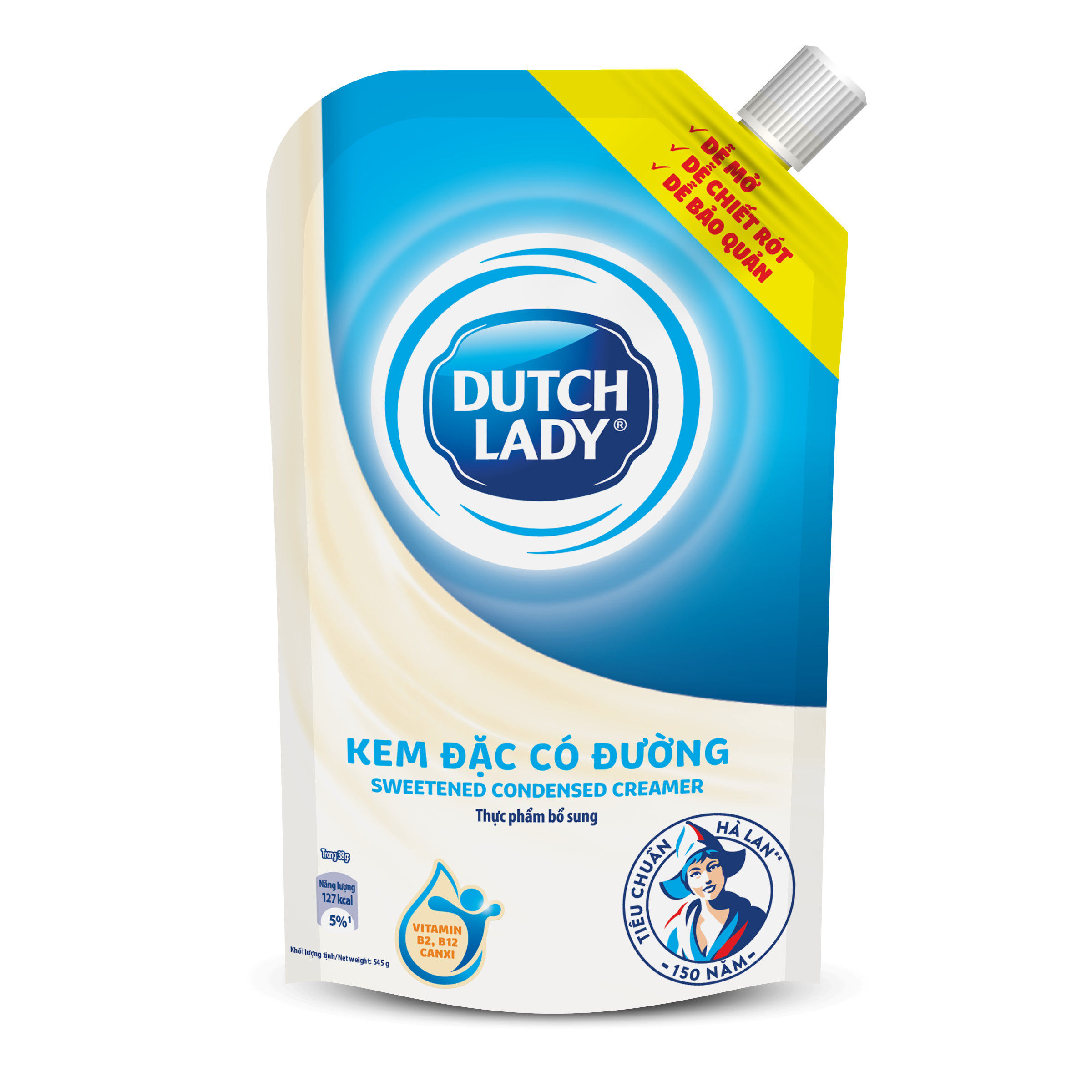 Kem đặc có đường Dutch Lady gói 545g