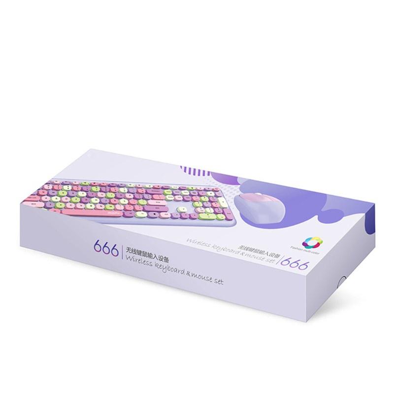 HSV Wireless Keyboard and Mouse 110 Keys for PC, Notebook,Tablet, Laptop, Windows