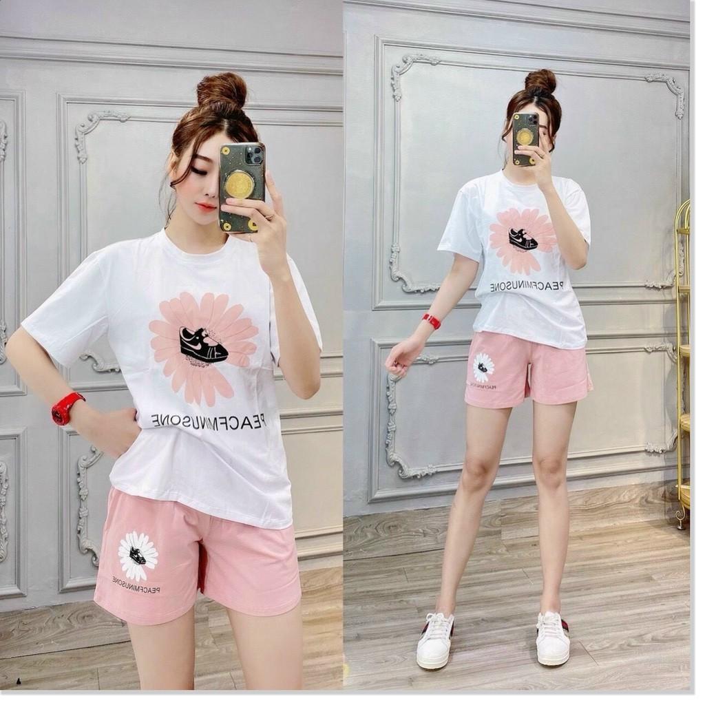 Set bộ đồ mặc nhà thun cotton nữ cực đẹp , mát mẻ , hot hè 2021 KHANH AN FASHION