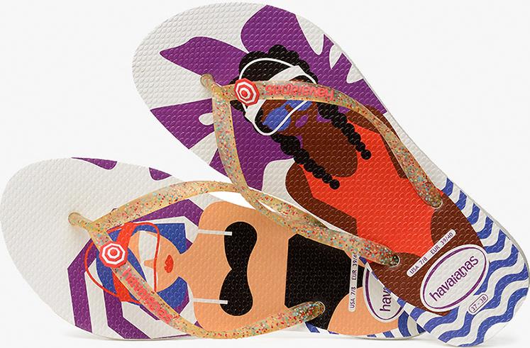 HAVAIANAS - Dép nữ Slim Cool 4119872-4478