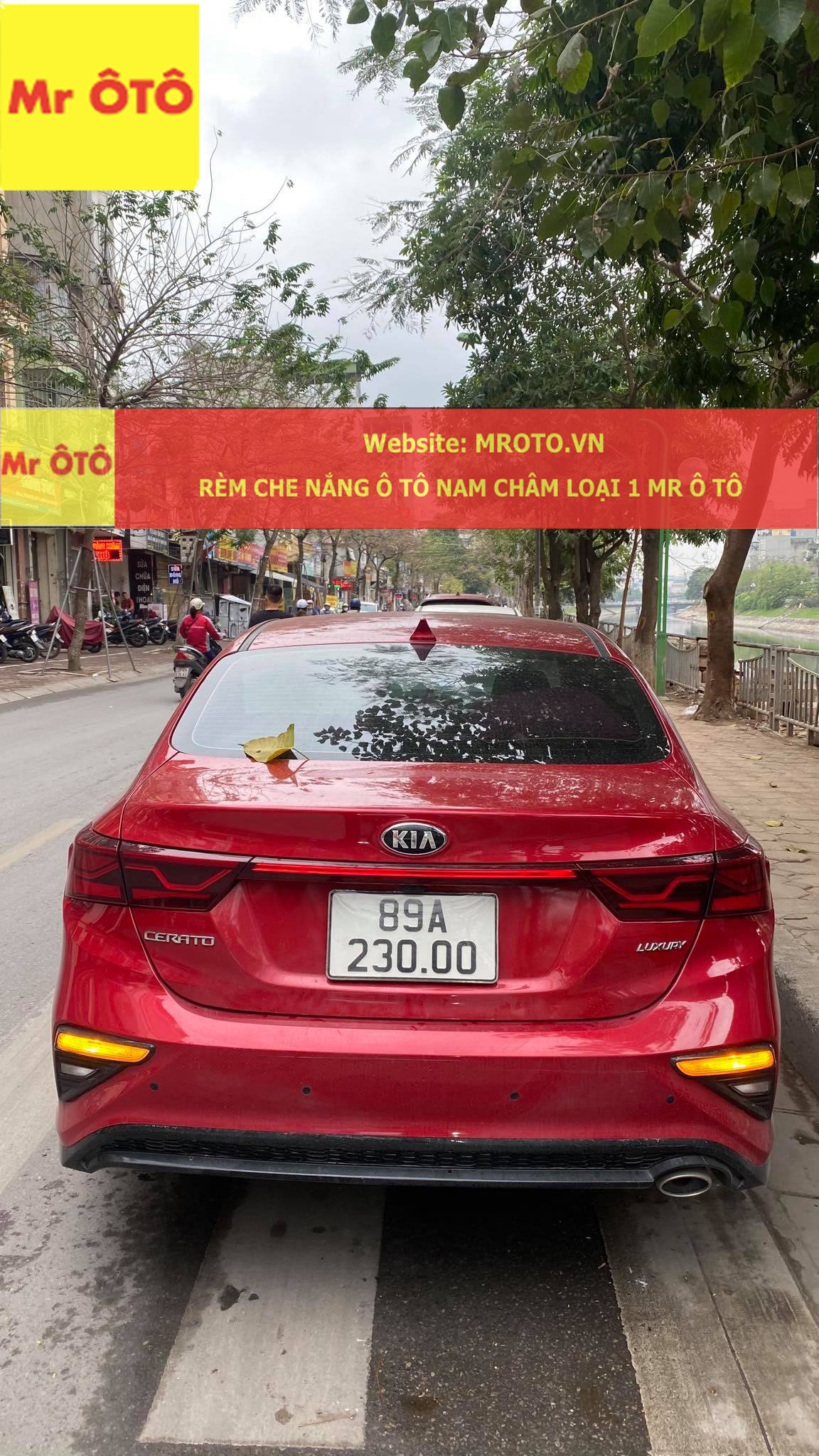 Rèm Che Nắng Xe Kia Cerato 2019-2020 Hàng Loại 1 MR Ô TÔ