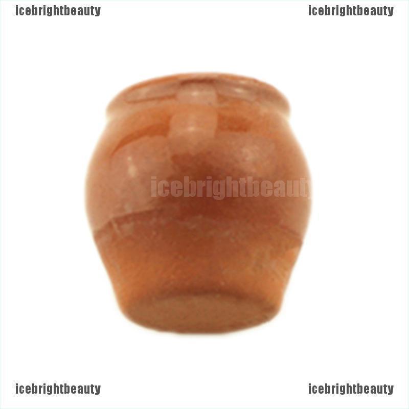 ICEB 1:12 Miniature ceramic flower pot dollhouse diy doll house decor accessories