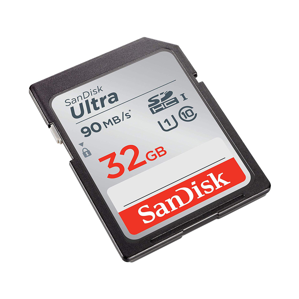 Thẻ Nhớ SDHC SanDisk Ultra 32GB UHS-I 90MB/s - Hàng Nhập Khẩu