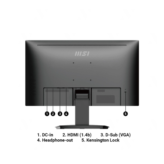 Màn Hình MSI Pro MP223 21.45 Inch ( VA/FHD/100Hz/1ms ) - Hàng Chính Hãng