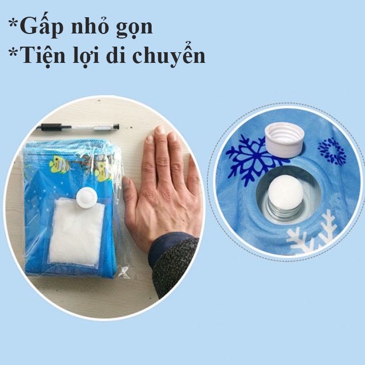 Đệm Nước LÓT Ghế Ngồi / Nệm Nước Lót Ghế Văn Phòng, Ô Tô Mát Lạnh Cho Mùa Hè ( Giao Màu Ngẫu Nhiên )