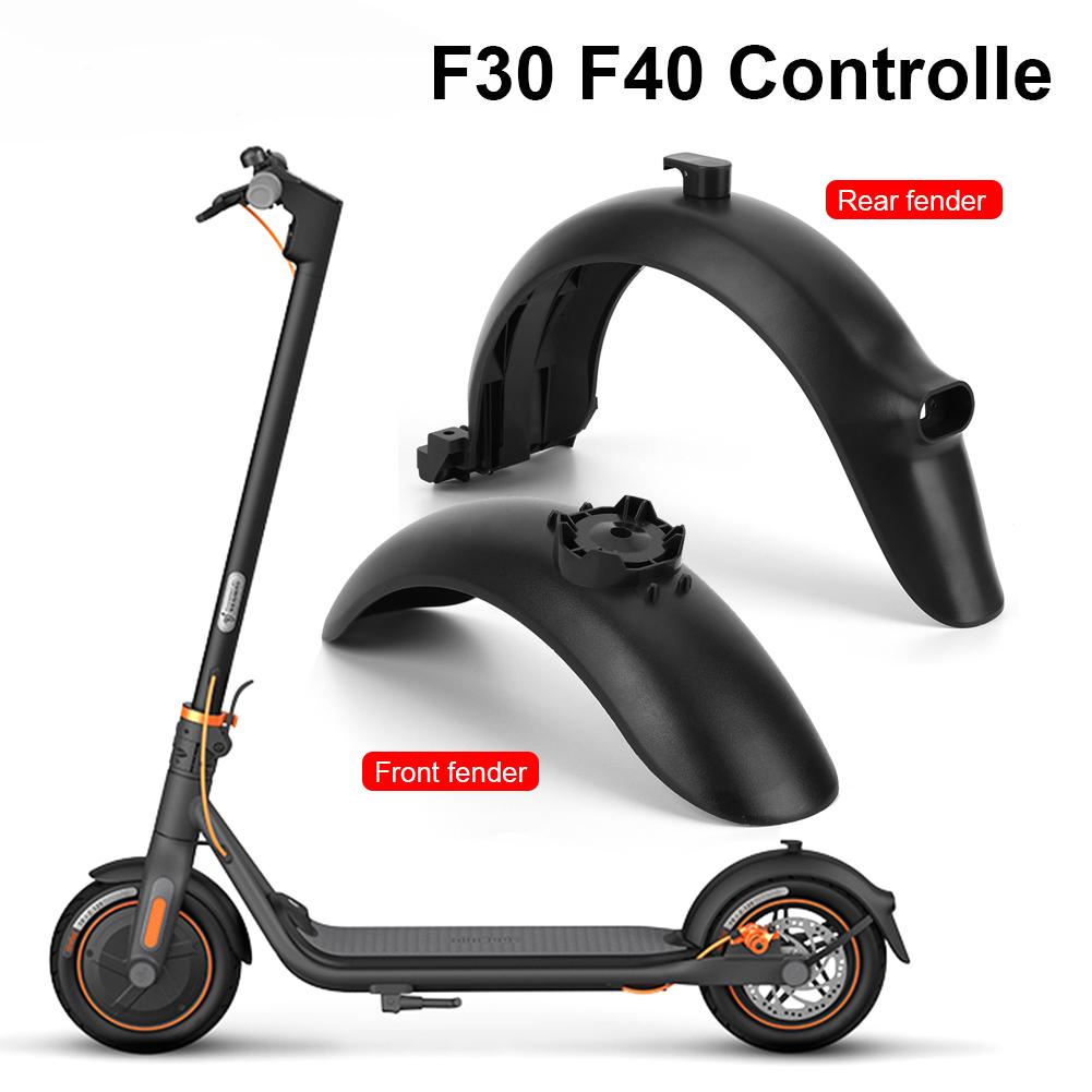 Xe tay ga điện phía trước/phía sau Fender Splash Proguad Back Back Back Chân xe phụ kiện cho các bộ phận thay thế của NineBot F30 F40 Color: Front Fender