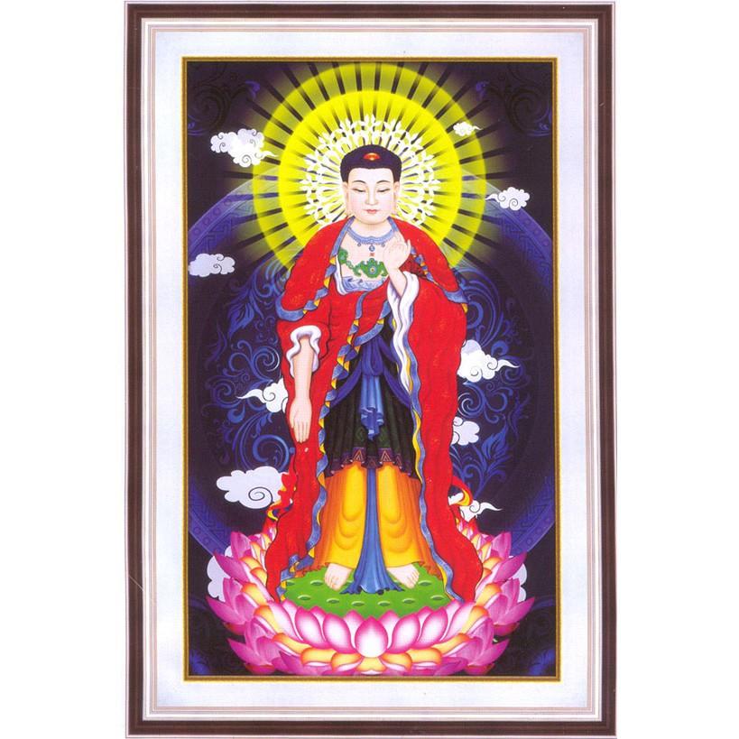 Tranh thêu Phật A Di Đà A1127 - kích thước: 46 * 70cm.