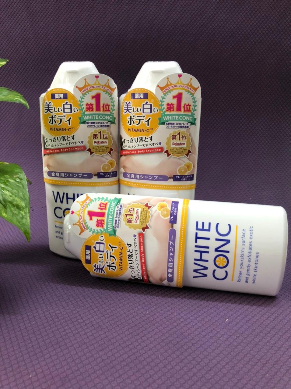 Sữa dưỡng thể trắng da,chống nắng White Conc Cc Cream Nhật Bản
