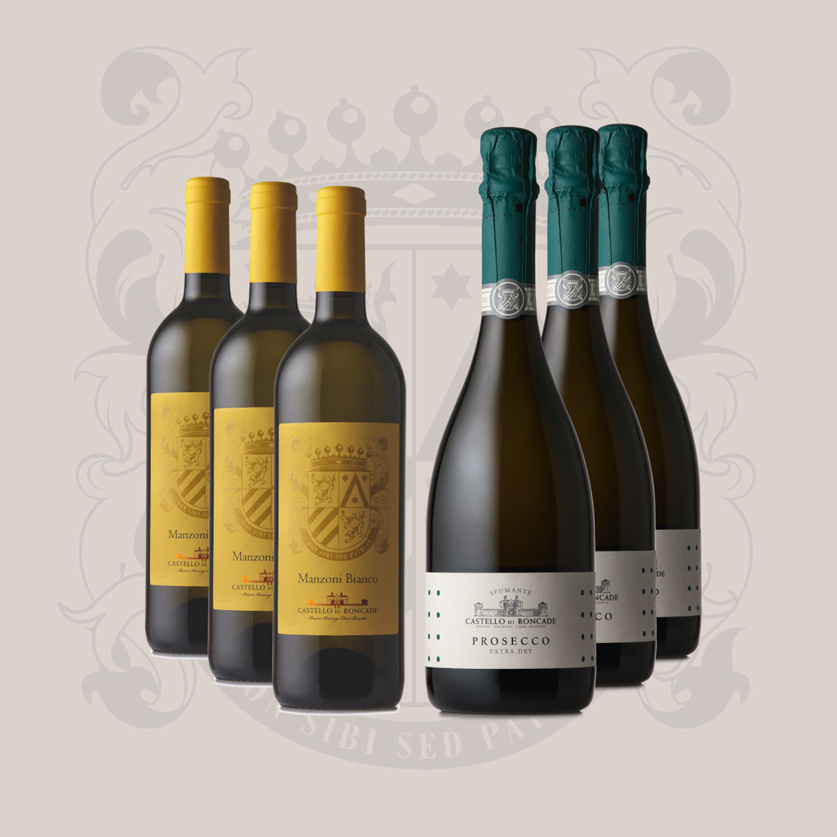 Rượu vang nổ,vang sủi tăm Castello di Roncade Prosecco DOC Extra Dry (Italia/ Ý )