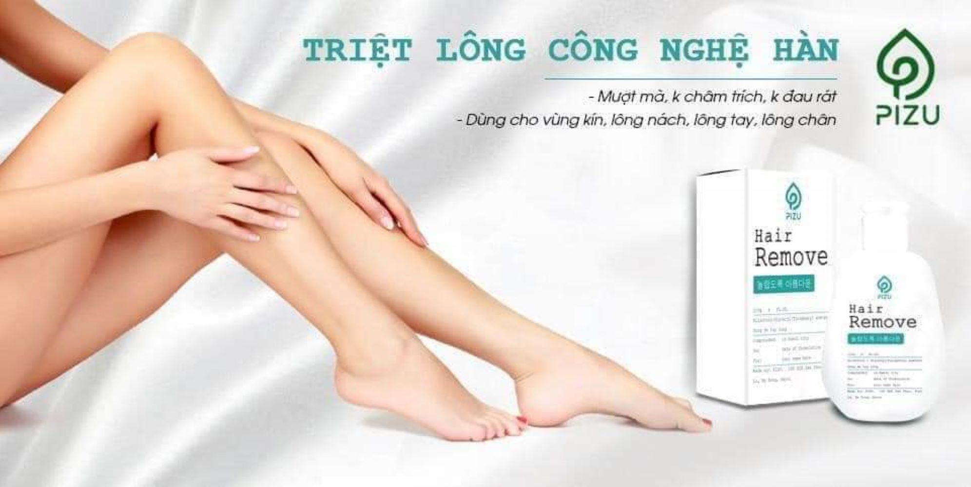 Kem tẩy lông bikini vùng kín Hair Remove công nghệ Power Plus của hàn Quốc 120g không gây kích ứng, an toàn cho mọi loại da và cho cả da nhạy cảm nhất