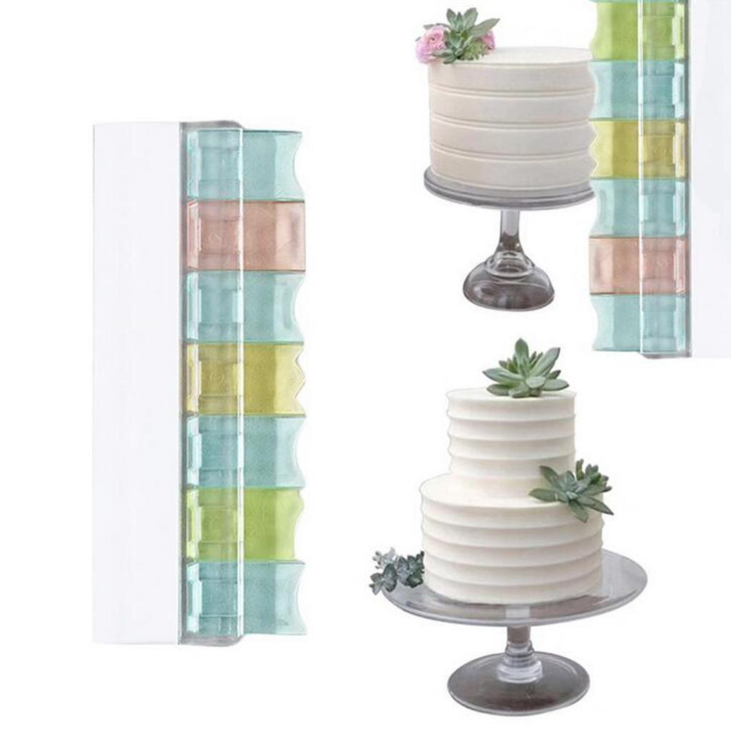 Plastic Cake Icing Comb Plastic Sugar