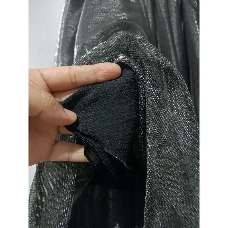 BIGSIZE chân váy tutu đỏ dập ly dài qua gối