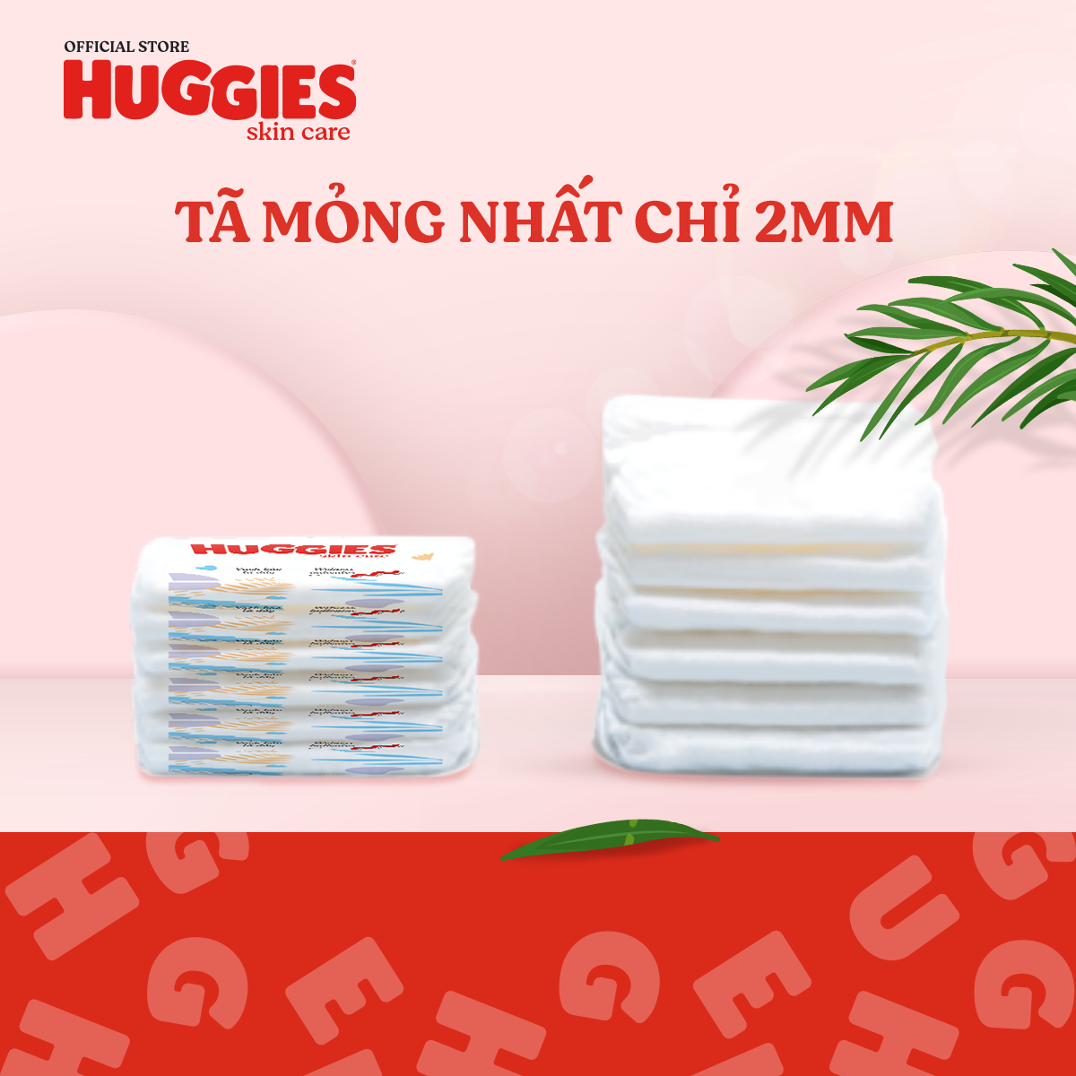 Tã quần Huggies Skincare Mega Jumbo M106/L96+8/XL84+4/XXL76+4