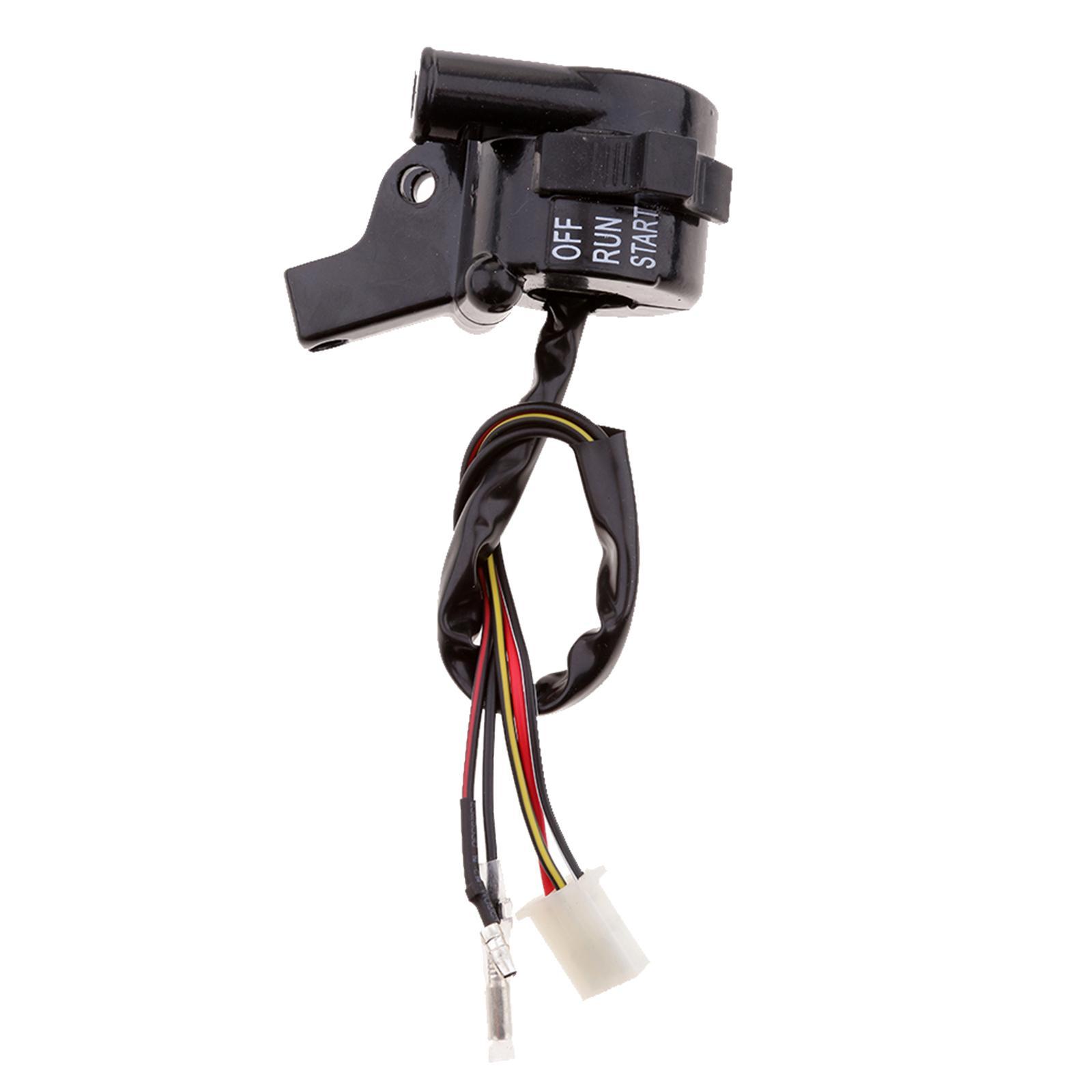 Throttle Housing Start Kill Switch Brake Lever Assembly for  PW-50