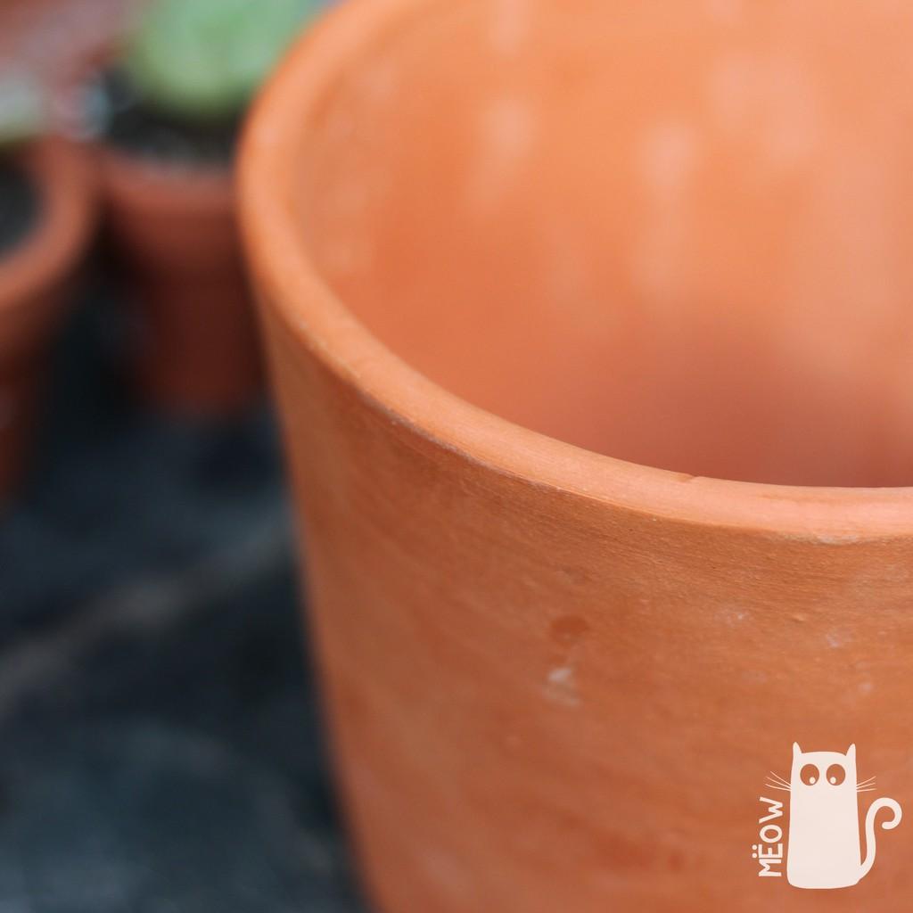 Chậu đất nung Ly trung 13x11 | Chậu trồng cây, sen đá, xương rồng