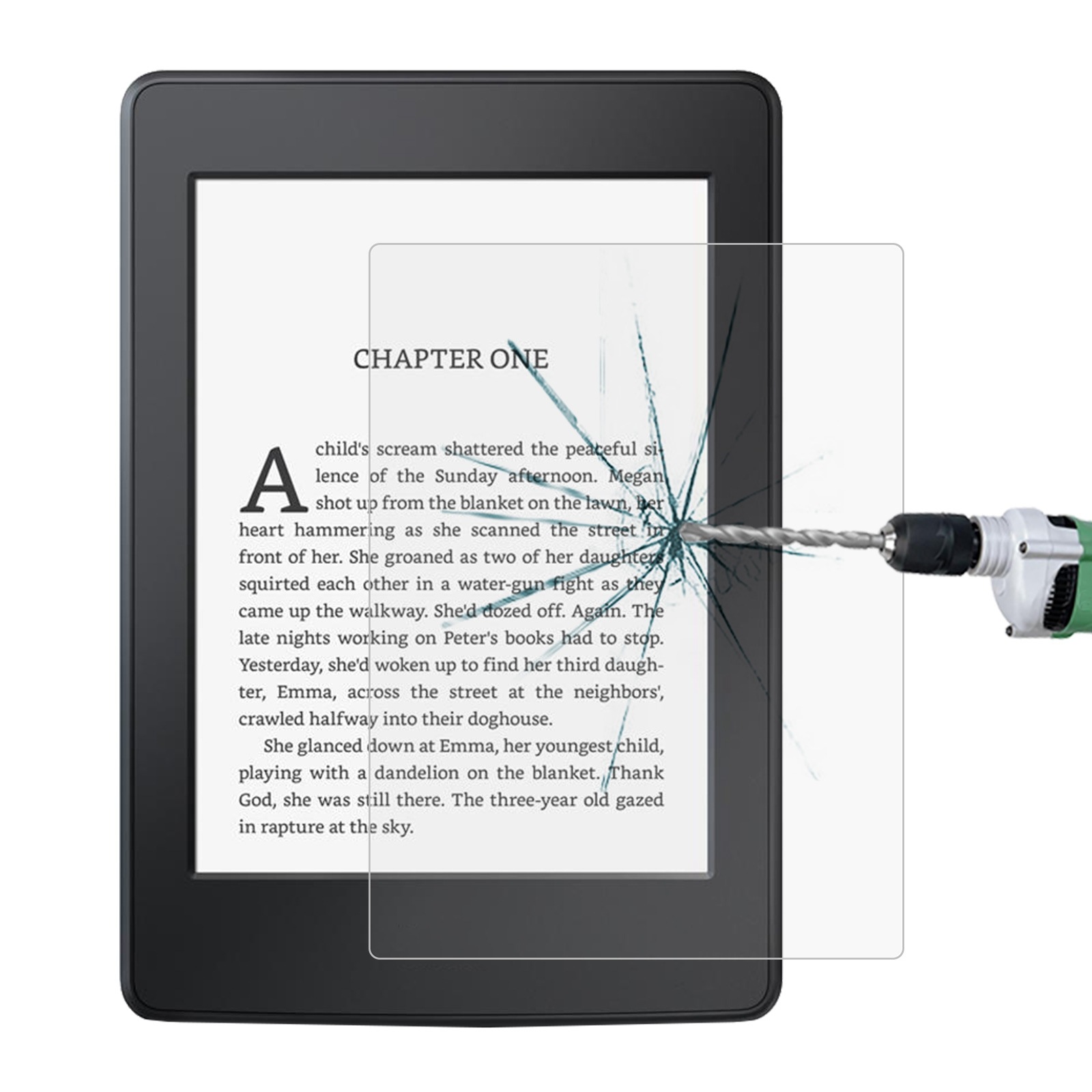 Kính Cường Lực 9H Cho Kindle Paperwhite 1/2/3/5, Kobo Clara HD/2E, Kindle Basic 2020/2022, Các Loại Màn 6inch Lõm