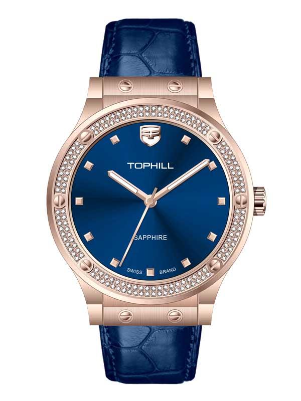 ĐỒNG HỒ TOPHILL TA053L.ML3352 Đồng hồ nữ Thụy Sĩ, kính sapphire, vỏ thép 316L