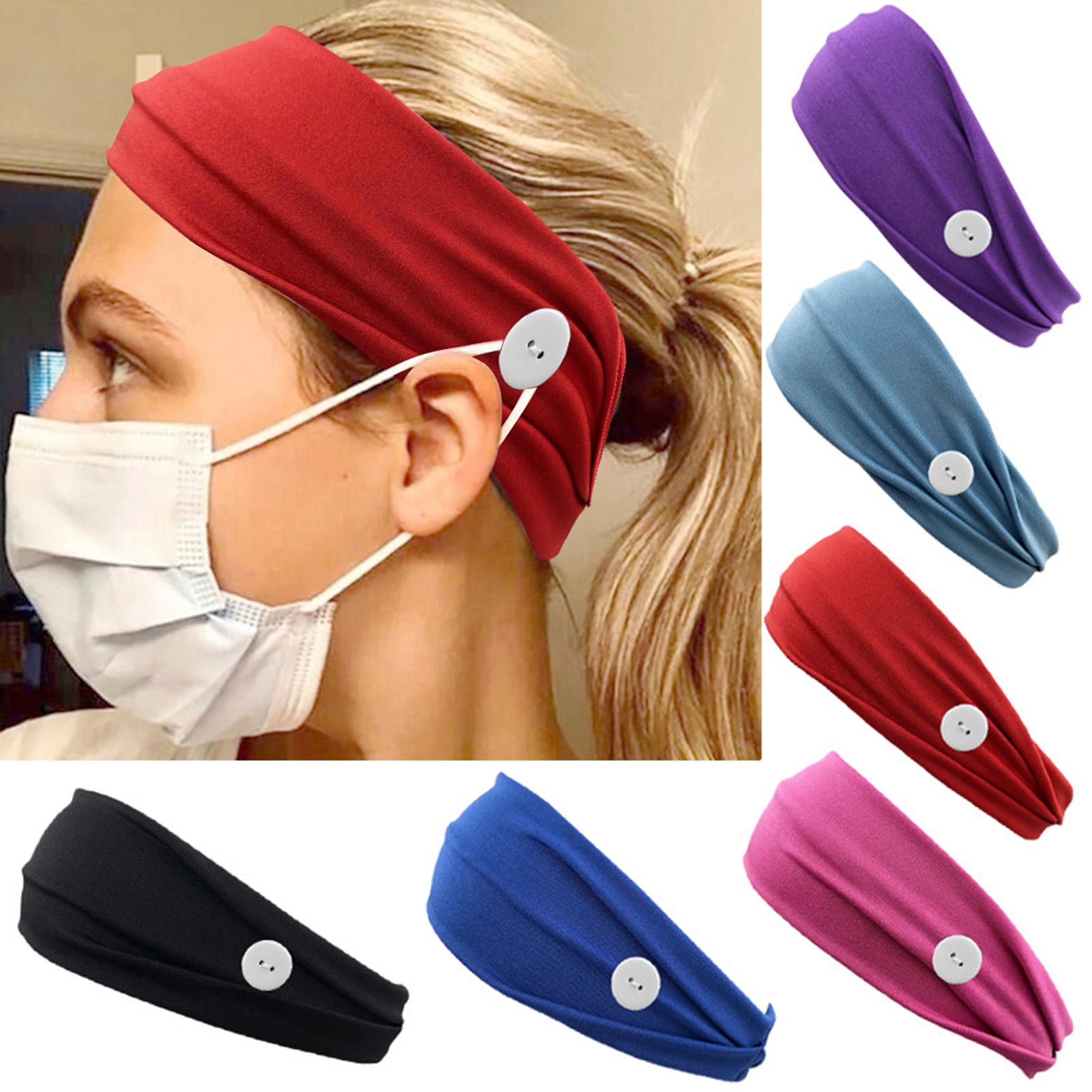 Set 4 Cái Băng Đô Thể Thao Thấm Hút Mồ Hôi Thoáng Khí Chống Trơn Unisex