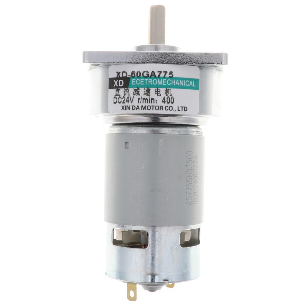 24V DC Gear Motor High Torque Electric Micro Speed Reduction Geared Motor
