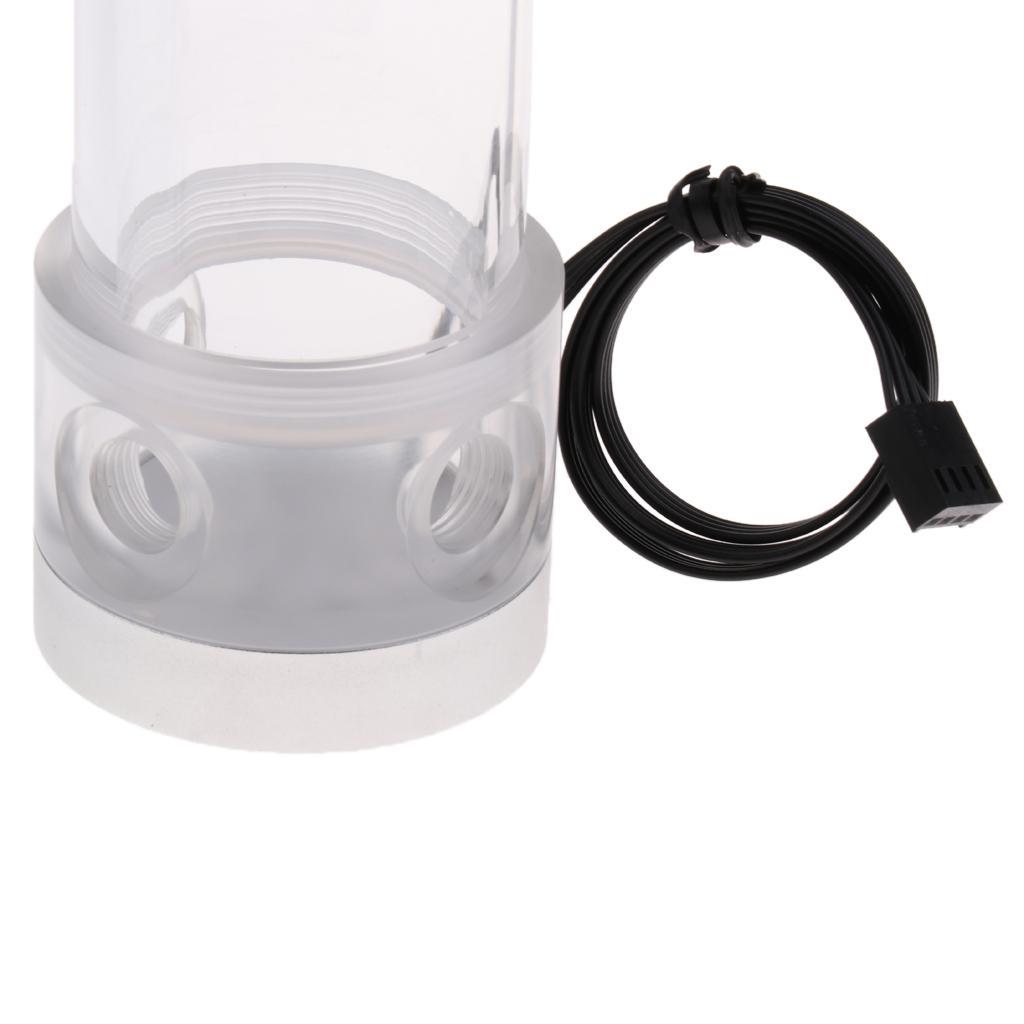 Water-Cooling Reservoir G1/4 Cylinder Water Tank 50MM AURA