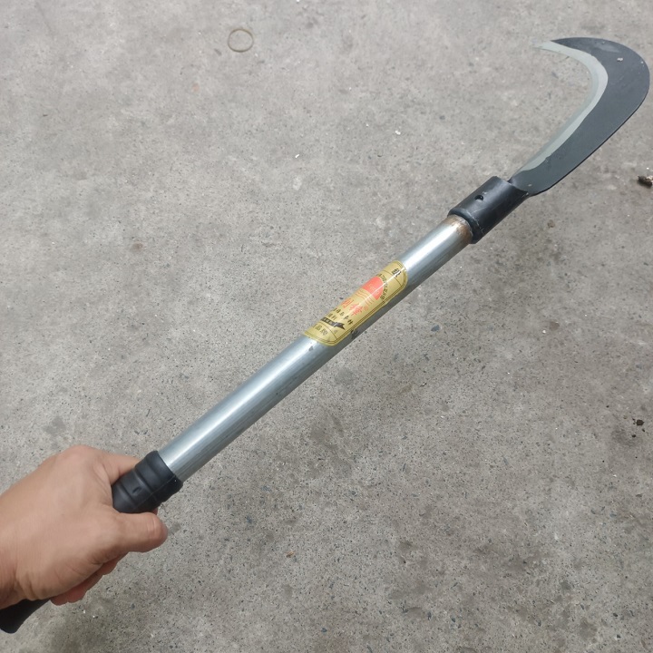 Dao bán nguyệt đa năng Dụng cụ cắt cỏ,gặt lúa thiết kế nguyên khối cực bền