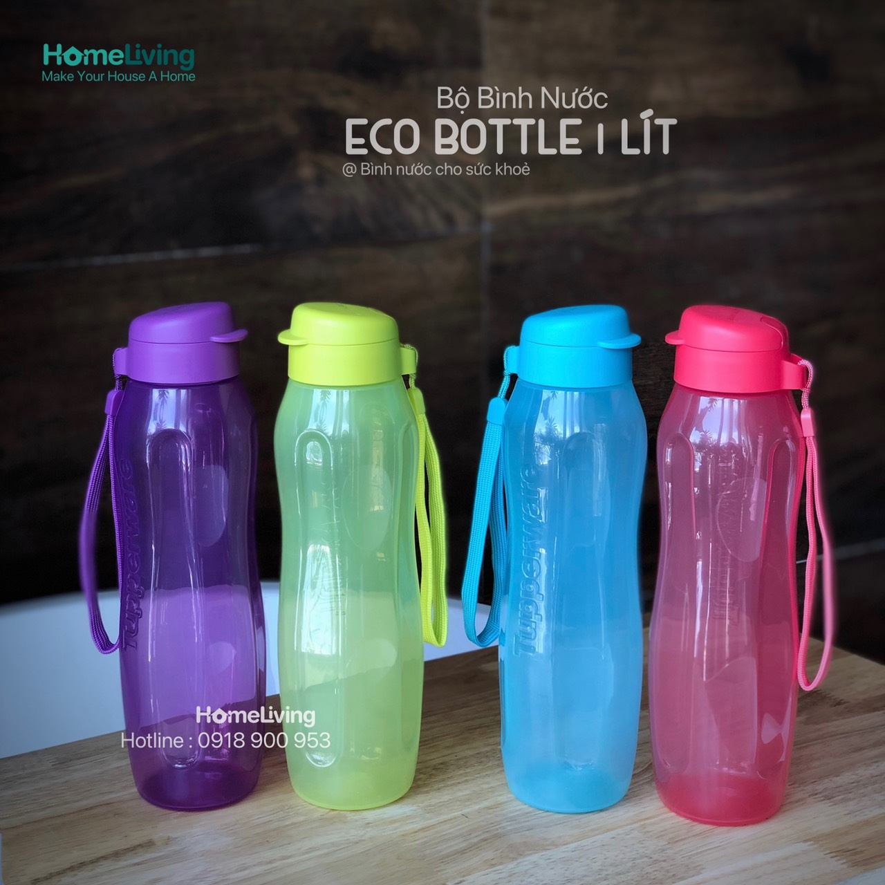 Bình Nước Tupperware Eco Gen II 1L