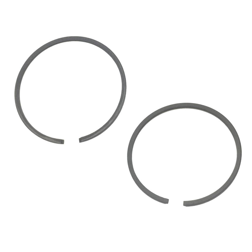 4 Pieces 47mm Piston Rings for 80cc 2-Stroke Engine Motorised