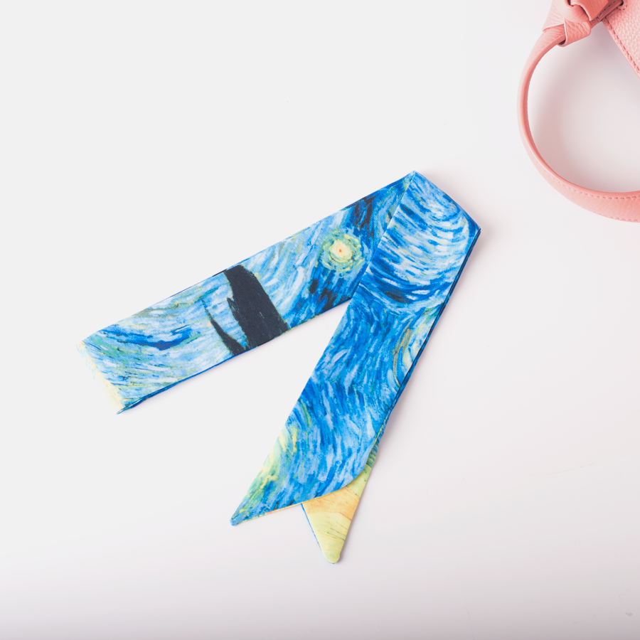 Khăn Lụa Cuốn Túi, Phụ KiệnTrang Trí Túi Xách Màu Ngẫu Nhiên