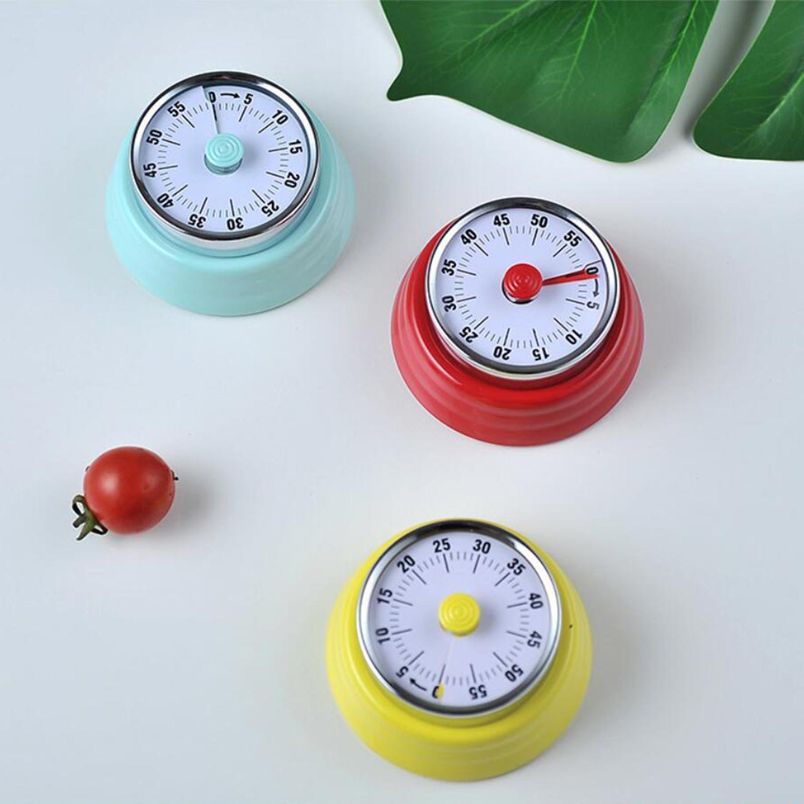Portable Kitchen Timer Cooking Timer Retro Mechanical Clockwork Clock
